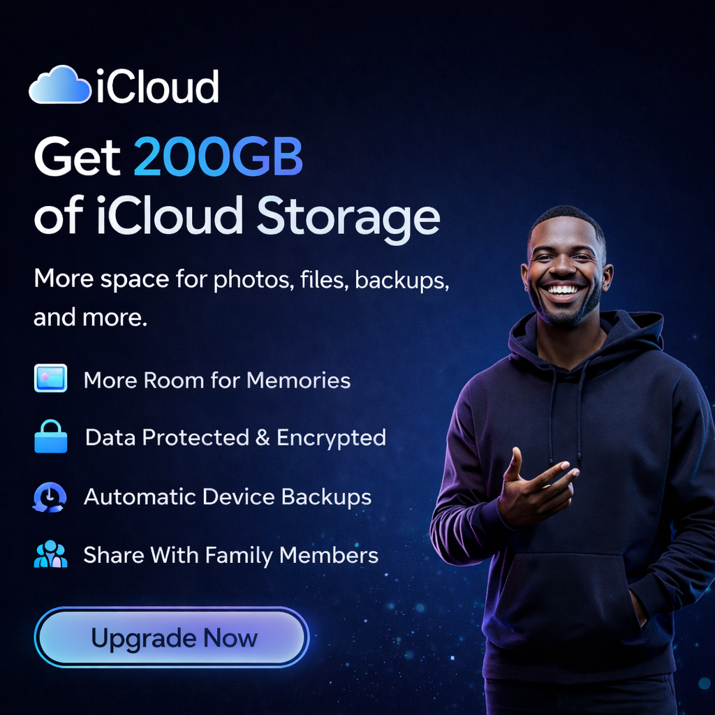 Get 200GB of iCloud Storage